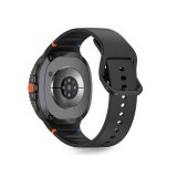 Tech-Protect - Samsung Galaxy Watch 8 / Classic szilikon szíj (40/44/46 mm) - fekete