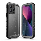 Tech-Protect Shellbox vízálló és ütésálló tok fekete Apple iPhone 13 Pro Max