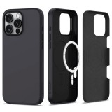 TECH-PROTECT SILICONE MAGSAFE iPhone 16 Pro készülékhez tok matt fekete