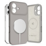 TECH-PROTECT SILICONE MAGSAFE iPhone 17 készülékhez tok kőszürke