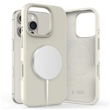 TECH-PROTECT Silicone Pure MagSafe iPhone 16 Pro készülékhez tok Cosmic Latte