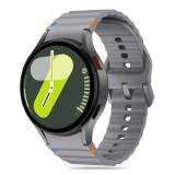 TECH-PROTECT SILICONE SPORT Samsung Galaxy Watch 4 / 5 / 5 PRO / 6 / 7 / FE készülékhez tok krayon szürke