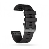 TECH-PROTECT SMOOTH Garmin Fenix 5/6/6 PRO/7 készülékhez szíj fekete