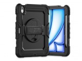 Tech-Protect Solid 360 ütésálló tok - Apple iPad Air 6 (2024) 11", kijelzővédővel - fekete - ECO