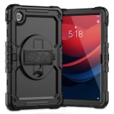 Tech-Protect Solid Lenovo Tab M11 tablet tok kitámasztóval, fekete
