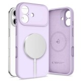 TECH-PROTECT Szilikon MagSafe iPhone 17 készülékhez tok mávé