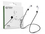 Tech-protect szilikon nyakpánt apple airpods fülhallgatóhoz, fekete - A készlet erejéig!