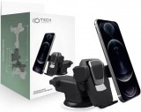Tech Protect Tech-Protect Universal Dash and Windshield Car Mount fekete
