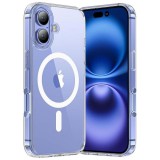 Tech-Protect TP FLEX MAGSAFE iPhone 16 készülékhez tok átlátszó