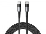 Tech-Protect USB Type-C - USB Type-C adat- és töltőkábel 3 m-es vezetékkel - Tech-Protect Ultraboost PD100 Cable - 100W - fekete
