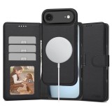 Tech-Protect WALLET MAGSAFE matt fekete tok Apple iPhone 17 Air készülékhez