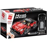 Tech supercar sportauto távirányítós építőjáték | 425 db építőkocka | építőjáték | QMAN 54001