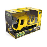 Tech Truck Markolós teherautó dobozban 27cm - Wader
