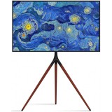 TECHLY  45"-65" Tripod Floor Stand for LCD / LED / Plasma TV Brown/Black 105209