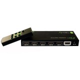 TECHLY  5 IN 1 OUT HDMI Switch with Remote Control IDATA HDMI-4K51
