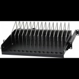 Techly I-CABINET-TRAY14BK rack tartozék Rack polc (I-CABINET-TRAY14BK)