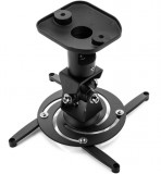 Techly ICA-PM 100BK projektor konzol Plafon Fekete