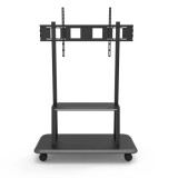 TECHLY  ICA-TR31 Floor Support with Shelf for LCD/LED/Plasma TV 55"-120" 105582