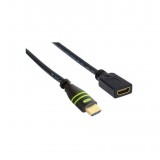 Techly ICOC-HDMI-4-EXT075 HDMI kábel 7,5 M HDMI A-típus (Standard) Fekete (ICOC-HDMI-4-EXT075)