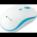 Techly IM 1600-WT-WBW egér Irodai Kétkezes Vezeték nélküli RF Optikai 1600 DPI (IM 1600-WT-WBW)