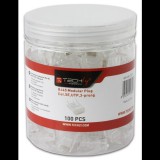 Techly IWP-JAR-C5RTY vezeték csatlakozó RJ45 Átlátszó (028900)