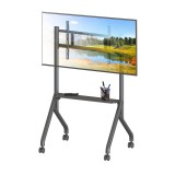 TECHLY  Multifunction Mobile Floor Stand for 65-100" LCD/LED/Plasma TVs Black ICA-TR53LB