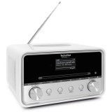 TechniSat Digitradio 586 Személyi Analóg és digitális Fehér rádió