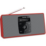 TechniSat DIGITRADIO2S Hordozható Digitális Vörös, Ezüst