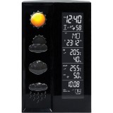 Technoline WS 6650 időjárásjelző állomás Fekete