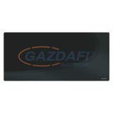 TECHNOTHERM Design-B 750 RF Infrapanel, 0,75kW, fekete, üveg felület, külső termosztáttal vagy interneten vezérelhető