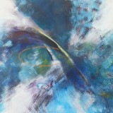 TECHNOTHERM ISP-AL 1 450-RF Infrapanel, 0,45kW, "absztrakt 1" nyomtatott, porszórt felület, külső termosztáttal vezérelhető