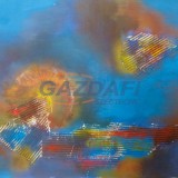 TECHNOTHERM ISP-AL 2 950-RF Infrapanel, 0,95kW, "absztrakt 2" nyomtatott, porszórt felület, külső termosztáttal vezérelhető