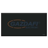 TECHNOTHERM ISP-R 851 RF Infrapanel, 0,85kW, fekete, porszórt felület, külső termosztáttal vagy interneten vezérelhető