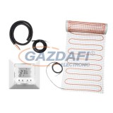 TECHNOTHERM WFK 7.0 Fűtőszőnyeg szett termosztáttal és termovezetékkel, 1.12kW, 50x1400cm