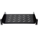 TechSon tálca, 2U magas, 350 mm mély, 40 kg teherbírás, rackszekrénybe