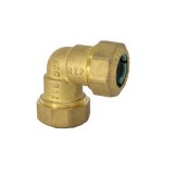 TECNOVIELLE 25 könyök KPE réz