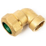 TECNOVIELLE 32-1" könyök BM KPE réz