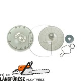 Tecumseh 16450005, 29780005 berántó tárcsa Ø lyuk 9,8 mm, Ø külső101,7 mm