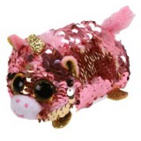 Teeny Tys Flippables plüss figura SUNSET - flitteres korall színű unikornis (1)