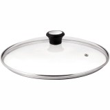 Tefal 28097812 30 cm, üveg-rozsdamente acél-műanyag Fekete-Inox-Átlátszó fedő