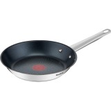 Tefal B9220204 Cook Eat 20 cm,, tapadásmentes, rozsdamentes acél Inox-Fekete serpenyő