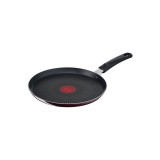 Tefal D5221083 Resist Intense 25 cm, 0.7 l tapadásmentes Fekete-Inox palacsintasütő