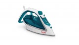 Tefal EasyGliss Plus FV5718 Száraz és gőzölős Durilium talp 2400 W Türkizkék, Fehér vasaló