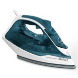 Tefal FV2839E0 vasaló Száraz és gőzölős vasaló Kerámia talp 2400 W Kék, Fehér