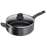 Tefal G2683372 Ultimate 26 cm, 3.396 l, tapadásmentes Fekete-Inox-Átlátszó párolóserpenyő fedővel