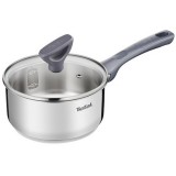 Tefal G7122255 Daily Cook 16 cm, 1.56 l, nemesacél Fekete nyeles lábas fedővel