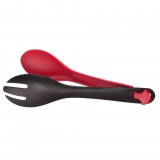 Tefal K2060614 Ingenio 2 az 1-ben, max. 230 C Fekete-Piros salátaszedő és keverő