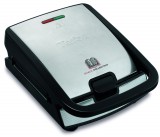Tefal Snack Collection SW852D szendvicssütő 700 W Fekete, Rozsdamentes acél