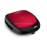 Tefal SW341031 Snack Time piros-fekete szendvicssütő (SW341031)