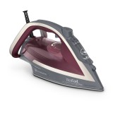 Tefal Ultragliss Anti-Calc Plus FV6840E0 vasaló Gőzölős vasaló 2800 W Lila, Ezüst